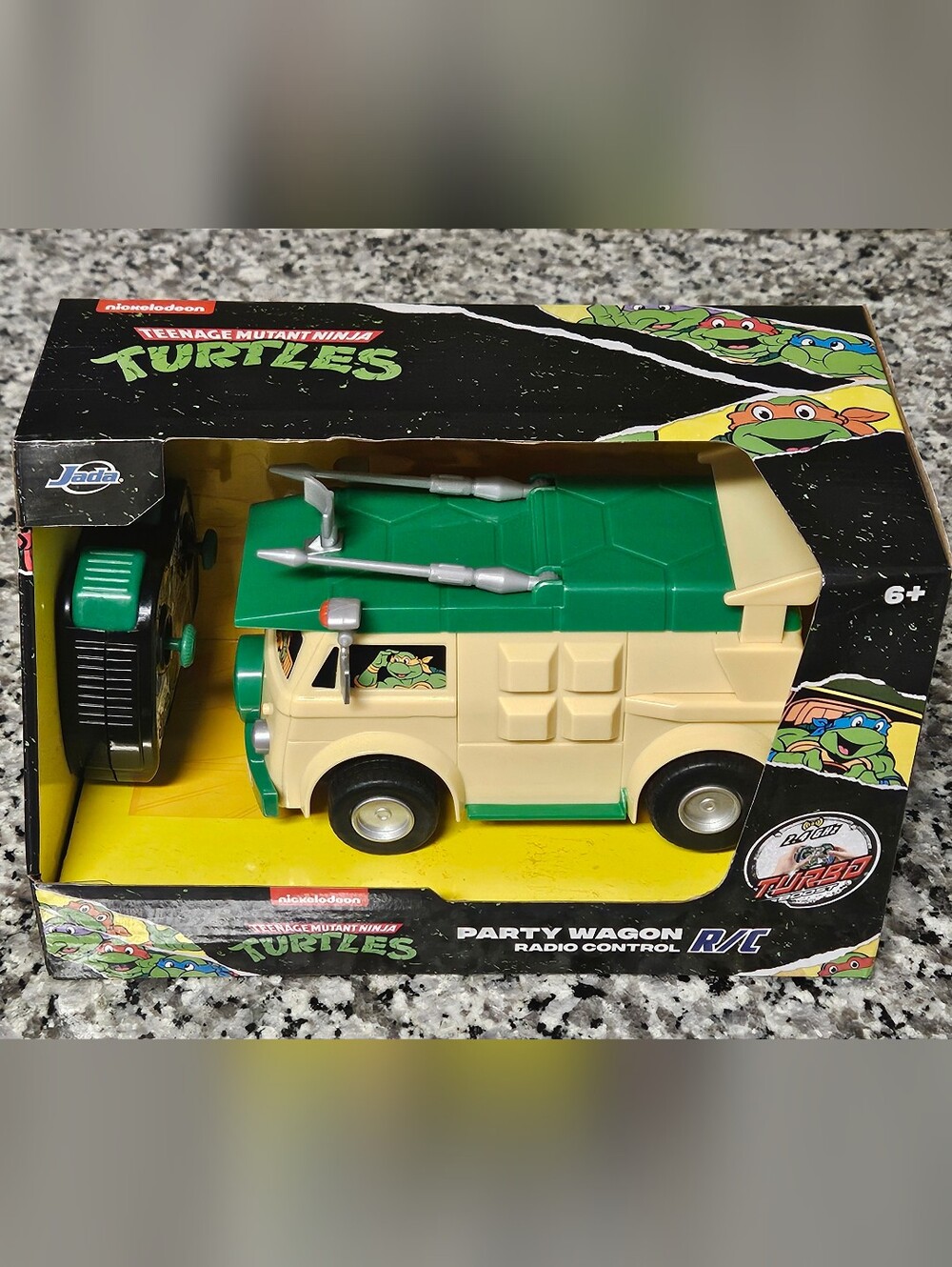 New Teenage Mutant Ninja Turtle Remote Control Car TMNT RC Mystery Van Toy